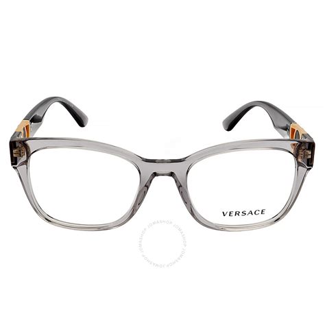 versace square eyeglasses